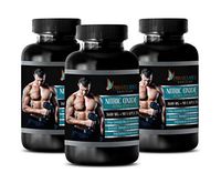 pre Workout for Men Pump - Nitric Oxide Extra Strength 3600 Mg - l-arginine Blood Pressure - 3 Bottles 270 Caplets