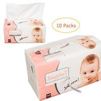 Dry Baby Wipes Soft Dry Cotton Child Wipes Baby Tissue Disposable Cleansing Papers for Sensitive Portable 10Packs 1150 Count