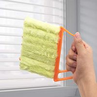 LBG Products Window Blind Cleaner Duster Brush with Hand-held, Dirt Cleaner Tools for Window Blinds Air Conditioner Jalousie
