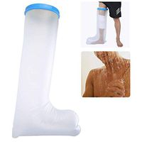 Leg Cast Cover for Shower Bath,Waterproof Cast Protector Keep Cast Bandage Dry Seal Tight Original Cast and Bandage Protector, Best Watertight Protection, Watertight Cast Bag for adult Long Leg