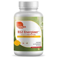 Zahler B12 Energizer, Potent Energy Booster, Vitamin B12 Methylcobalamin, Certified Kosher, 1000MCG (90 Lozenges)