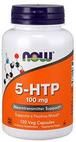 NOW Foods 5-HTP 100 mg - 120 Veg Capsules