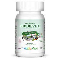 Maxi Health Chewable KiddieVite - Multivitamins & Minerals - Bubble Gum Flavor - 90 Chewies - Kosher