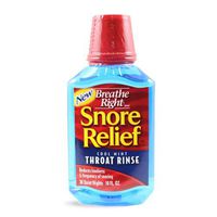 Breathe Right Snore Relief Throat Rinse, cool Mint 10 fl oz