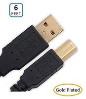 USB Cable For Behringer C1-U Studio Microphone, Behringer XENYX, X1622USB, X1222USB 1204USB X2442USB Mixer. Q1202USB, Q802USB / 6 Ft. long. (From Magik Fulfillment)