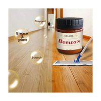 LLguz Natural Beeswax Scuff Marks Cleaner for Furniture Care Polishing,Bee Wax Wood Cabinets Repair Dirt Remover (120ML)