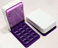 Multiple Pill Cutter. The only Pill Cutter That cuts 15 Pills in one Cut, for 30 Days' Supply! Cuts Large Pills up to one inch Long. Invented by a Physician.