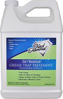 Black Diamond Stoneworks GET SERIOUS Grease Trap Treatment Commercial Enzyme Drain Opener, Cleaner, Odor Control, Trap Cleaning and Maintenance. 1 Gallon