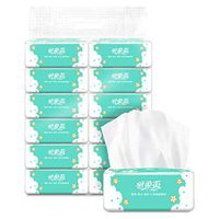 OYEFLY 12 Packs Toilet Tissue Unscented Facial Wipes Ultra Gentle Facial Tissue for Home (12pack)