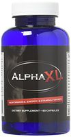 Alpha XL - The #1 Most Potent & Powerful Male Supplement Pills Ideal for Men with Low T Testosterone Levels! All Natural & Clinically Proven Ingredients Performance Booster 1 Bottle Supply