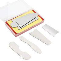 MooMax Dental Laboratory Equipment Tooth Whitening Tools With 4 pcs/set IntraOral Dental Clinic Orthodontic Stainless Steel Mirror Photography