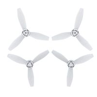 Rucan Upgrade Rotor Propellers Props for Parrot Bebop 2 Drone Quadcopter, New Composites Material (Carbon Fiber + Plastic) 4pcs (C)