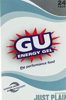 GU Energy Original Sports Nutrition Energy Gel, Just Plain, 24-Count