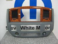 Dodge 2006-2009 RAM GPS NAV Dash Radio BEZELS Bezel Mopar