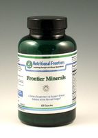 Nutritional Frontiers - Frontier Minerals - 120 Vegetarian Capsules