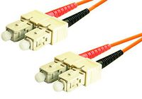Infinity Cable Multimode Duplex Fiber Optic Patch Cable 50/125 (62.5/125) - SC to SC, 10M (30 ft.)