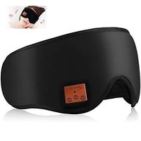 ÁTOMO OLA Sleep Headphone Bluetooth Sleeping Eye Mask,3D Contoured Cup Sleeping Mask,Noise Cancelling Sleeping Mask,Handsfree Sleep Eye Shades Built-in Microphone Lightweight Washable,3D Sleep Mask