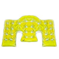 New Hot Cold Therapy Neck Gel Wrap Neck Pain Reliever Body Heat (Yellow)