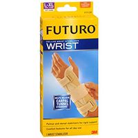 FUTURO Deluxe Wrist Stabilizer Left Hand Large-X-Large Tan 1 Each