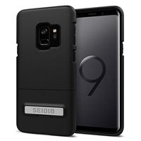 Seidio Surface with Kickstand for Samsung Galaxy S9 (Black /Black)