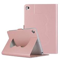 TechCode iPad Pro 9.7 Flip Case, Premium PU Leather Solid Color Lightweight Slim-Fit Folding Flip Stand Folio Cover Protective Case for iPad air2/iPad Pro 9.7 inch,Rose Gold