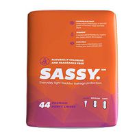 Sassy - Light Bladder Control Liners for Incontinence with Natural Chamomile, Aloe Vera and Vitamin E - Light Absorbency - 3 Sizes (Thong)