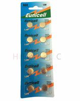 Hillflower 100 Piece AG8 LR55 LR1120 G8 391A L1121 Card 0% Hg 1.5V Long Duration Alkaline New Light Prime Battery