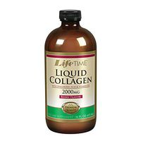 Lifetime Liquid Collagen w/Hyaluronic Acid & Vitamin D3 | Supports Healthy Skin, Hair, Joints, Eye & Bone Health | 2000 mg | 16 FL oz