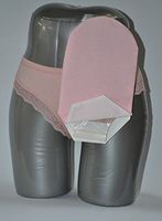 C & S Ostomy Pouch Covers Cx582771 Daily Wear Pouch Cover, Open End, Fits Flange Opening Of 3/4" To 2-1/4", Overall Length 10", Pink,C & S Ostomy Pouch Covers - Each 1