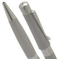 Cross Executive Companion Beverly Matte Satin with Cross Signature Pronounced Center Band Ballpoint Pen.A Great Wedding, Birthday, Graduation & Christmas Gift