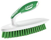 Libman 16 Easy Grip Scrub Brush with Built-In Scraper