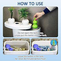 Colpure Toilet Cleaner,Automatic Toilet Tank Cleaner(600 Times Flushes)