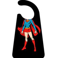 BIHIKI Reusable Adult Bib,Waterproof Clothing Protector,Stain Resistant Adult Eating Aid Apron for Elderly Patient Senior,19"x23" (Superwoman)
