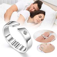 Anti Snoring Ring Prevent Snoring Ring Anti Snoring Breath Aid Acupressure Treatment Stop Snore Device Apnea Stop Snoring,L