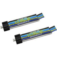 Common Sense RC Lectron Pro 3.7V 250mAh 45C LiPo Battery for Blade/Nano/Tiny Whoop/UMX AS3Xtra Drones, 2-Pack