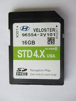 2V101 2014 2015 2016 Hyundai VELOSTER Navigation MAP SD Card,GPS,U.S.A OEM 96554-2V101