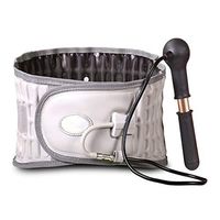 DONGBALA Inflation Lumbar Support Blet, Lumbar Fixator Lumbar Traction Device Electric Inflation 1-30 Level Strength Decompression Back Belt for Scoliosis Etc Lumbar Disc Strain,M