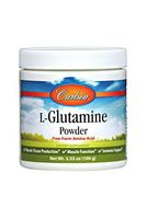 Carlson - L-Glutamine Powder, Free-Form Amino Acid, 3 g, Muscle Tissue Production & Function, Immune Support, 3.53 oz (100 g)