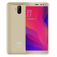 JUNXI Phone case Phone Cover Rio X, 1GB+8GB, Dual Back Cameras, 5.5 inch Android 8.1 MTK6580M Quad Core, Network: 3G, Dual SIM (Black)+Highly Recommended (Color : Gold)