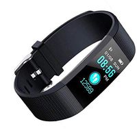 Fitness Tracker Activity Tracker OLED Color Screen Watch Smart Bracelet with Heart Rate Test, IP67 Waterproof Sports Bracelet with Steps, Mileage Track, Calorie/Sleep Monitoring for iOS Android