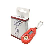 Hearing Aid Battery Testers with Spare Battery Storage Compartment (Red)