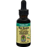 Natures Answer Red Clover Tops Extract - Alcohol-Free - Female Hormonal Balance - Herbal Supplement - 1 oz (Pack of 2)