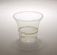 CUP Cold Drink 10 oz. Biodegradable PLA Corn Plastic (Pack of 250)