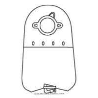 SUR-FIT Natura Standard Urostomy Pouch, Sfit Natura Uro Pch 2.75 in, (1 BOX, 10 EACH)