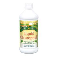Sunny Green Liquid Chlorophyll Peppermint, 16.2-Ounce