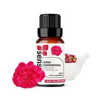Rose Damascena Essential Oil - 100% Pure Extract Rose Oil Therapeutic Grade (0.33 Fl Oz / 10 ml)
