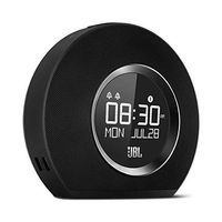 JBL Horizon Bluetooth Clock Radio with Usb Charging and Ambient Light, Black