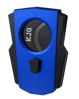 Visol Chame Blue Guillotine Cigar Cutter with Laser Engraving Options (Single Line)