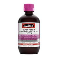 Swisse Ultiboost Super Potent Grape Seed Concentrate Liquid | for Skin Health & Collagen Production | Helps Circulation & Supports Cardiovascular Health | Naturally Potent Antioxidant | 10.1 Fl. Oz