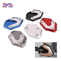 Frames & Fittings Motorcycle Parts Foot Side Stand Extension Pad Support Plate for BMW R1200 R 1200 GS LC 2013 2014 2015 2016 2017 - (Color: Blue)
